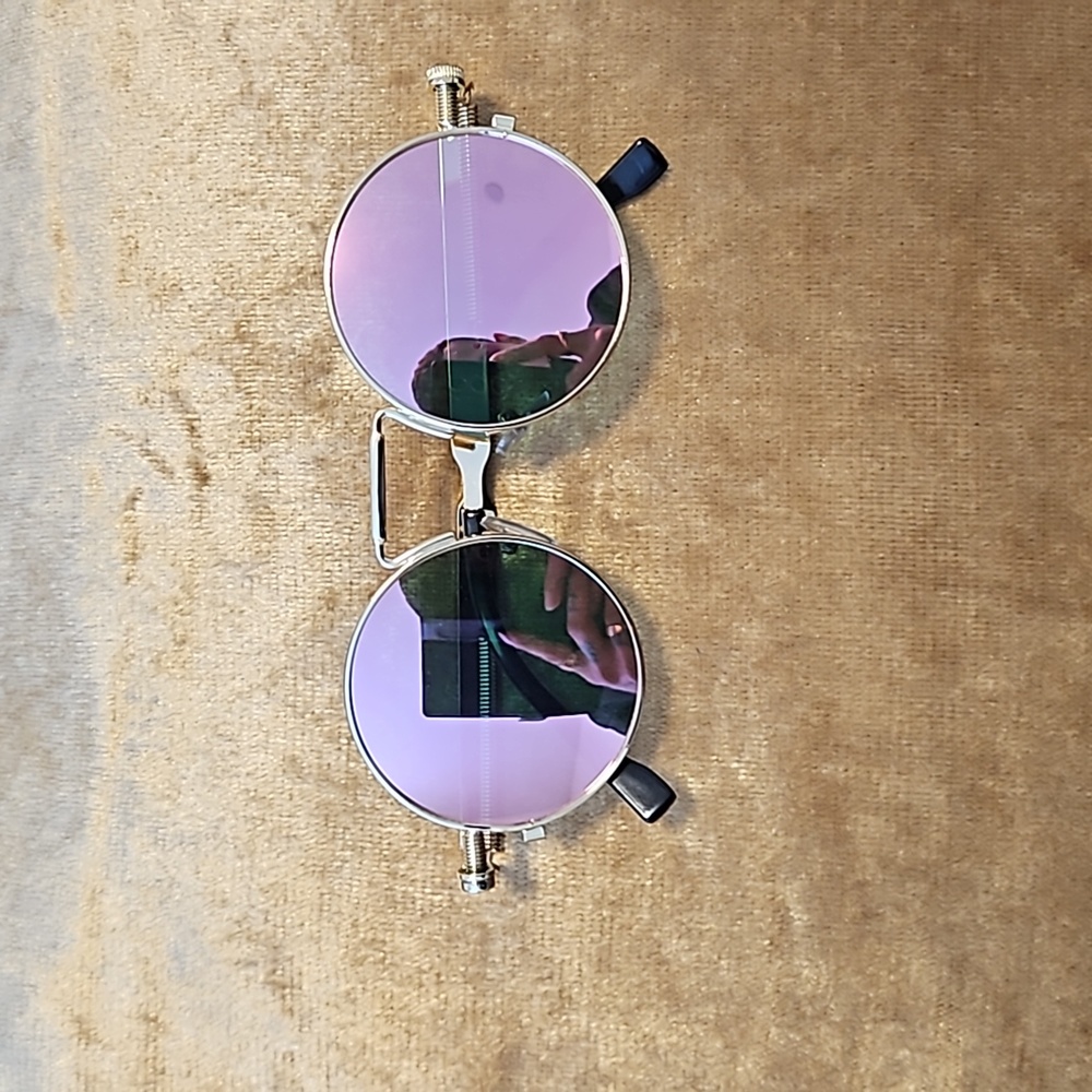 Pink Mirror Sunglasses